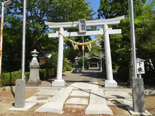 楢葉八幡神社の鳥居