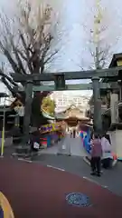 湯島天満宮の鳥居