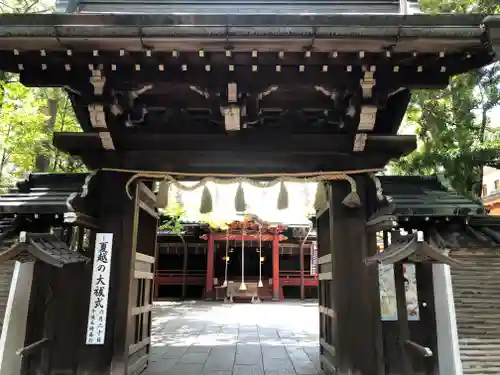 赤坂氷川神社の山門・神門