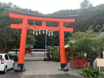 勝浦八幡神社の鳥居