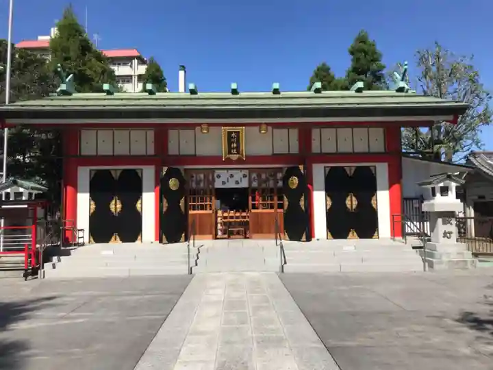 池袋氷川神社の本殿・本堂