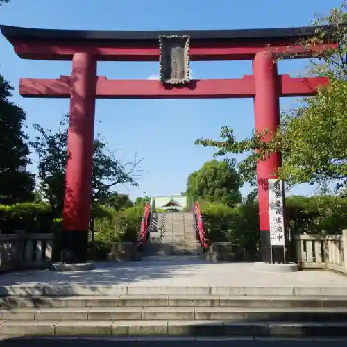 亀戸天神社の鳥居