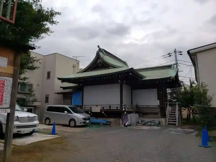 幡ヶ谷氷川神社の本殿