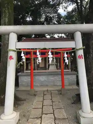 多摩川浅間神社の鳥居