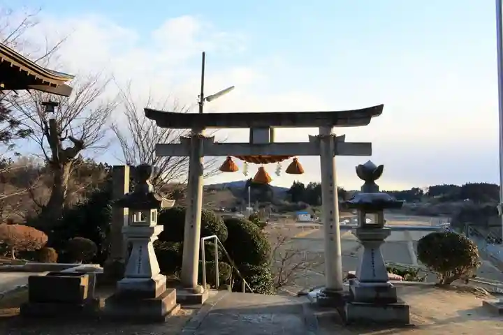 長屋神社の鳥居