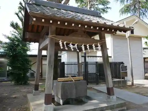 小野神社の手水舎