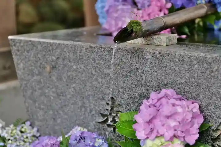 高司神社〜むすびの神の鎮まる社〜の手水舎