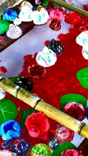 長野縣護國神社の手水舎