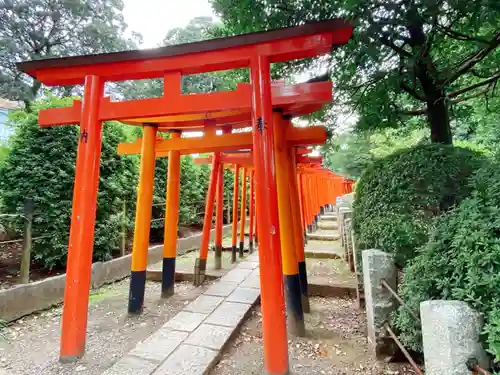 根津神社の鳥居