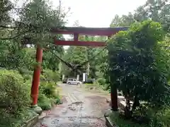 小川温泉神社の鳥居