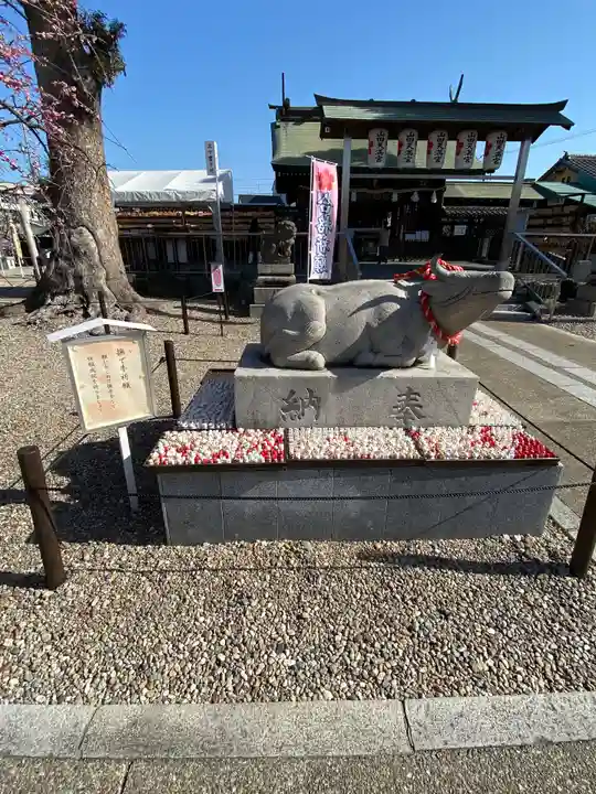 山田天満宮の狛犬