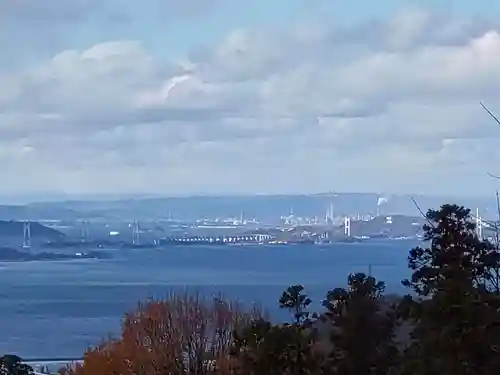 白峯寺の景色