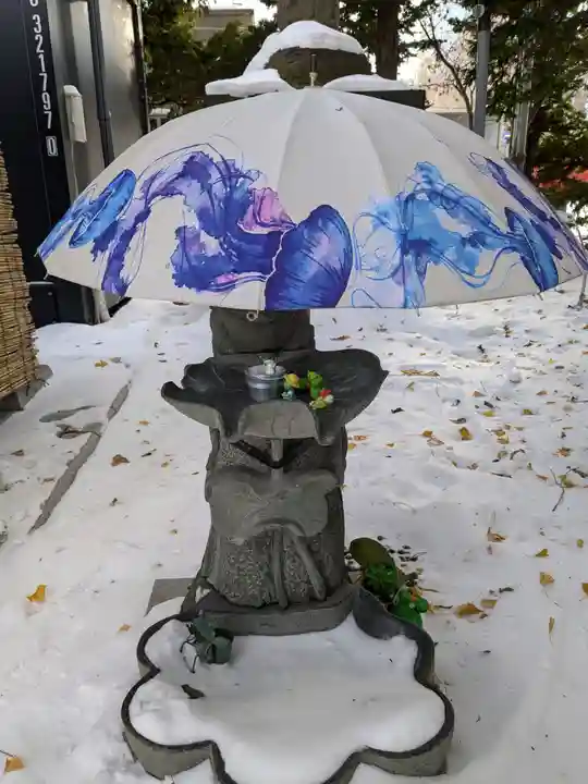 札幌諏訪神社の手水舎