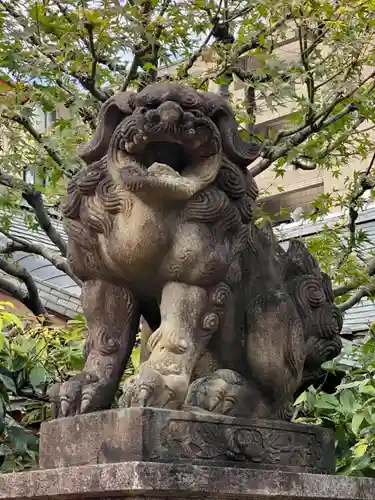 京都ゑびす神社の狛犬