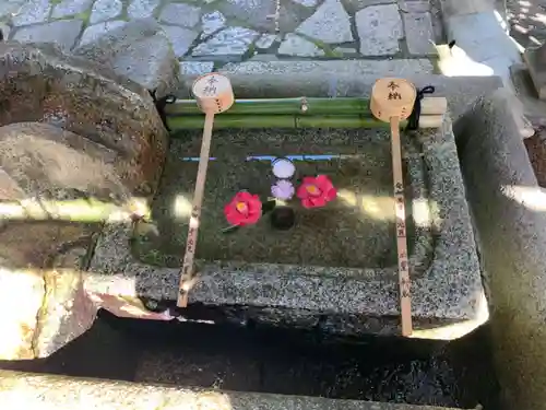 白雲神社の手水舎