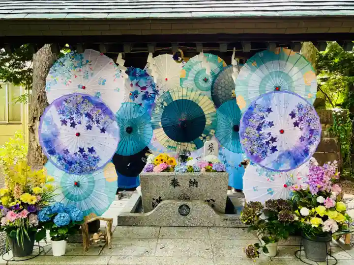 札幌諏訪神社の手水舎