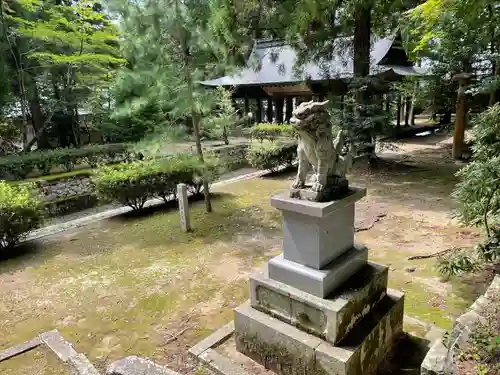 豊栄神社の狛犬