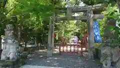 郡山八幡神社の鳥居