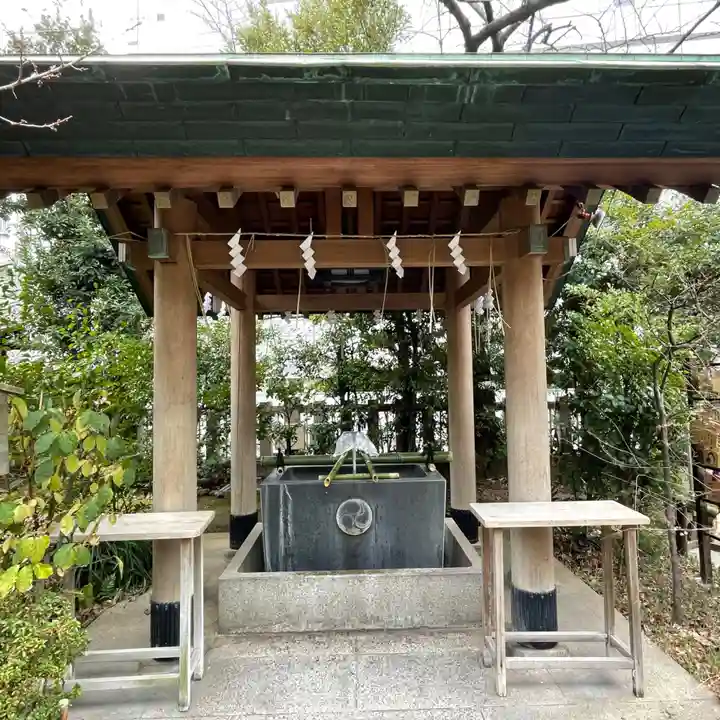 芝大神宮の手水舎