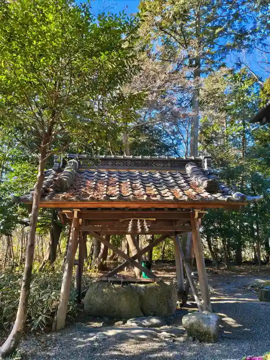 内母神社の手水舎