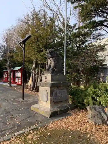 篠路神社の狛犬