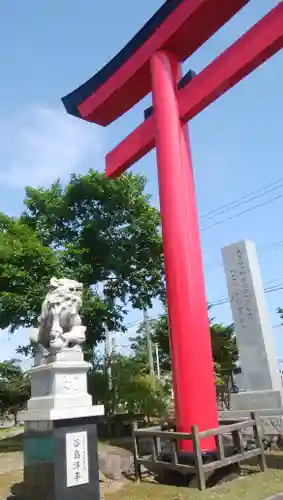 白老八幡神社の狛犬