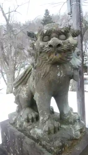 厚岸神社の狛犬