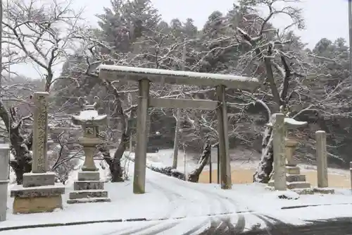 鹿島大神宮の鳥居