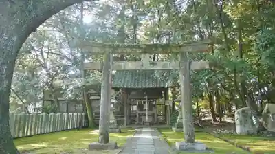 向日神社の鳥居