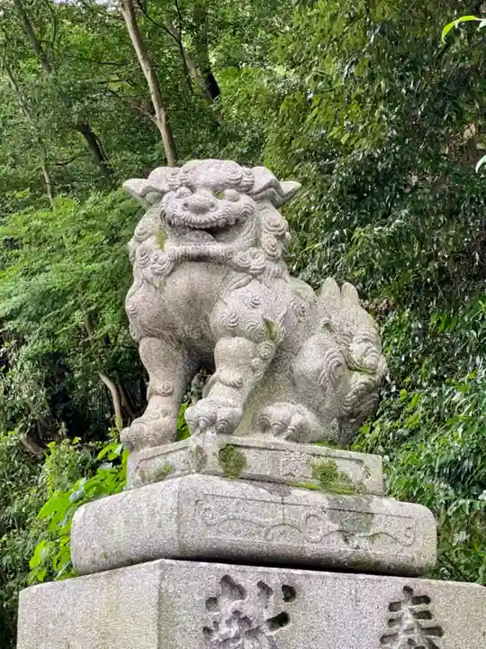 諸羽神社の狛犬
