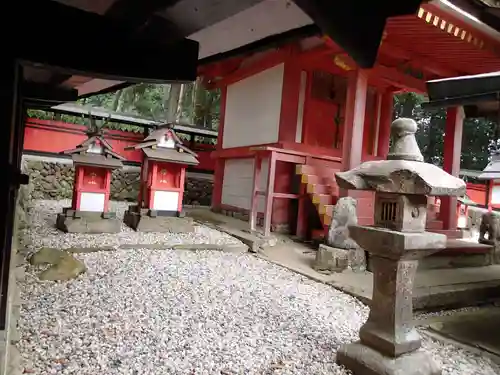 都祁水分神社の本殿