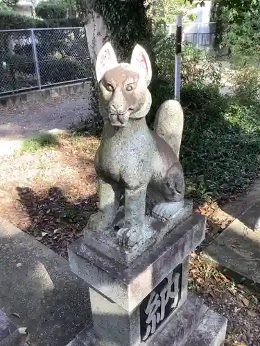 神明社（神明大明神）の狛犬