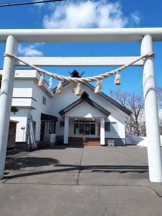 宗忠神社(黒住教岩見沢教会所岩見沢宗忠神社）の鳥居