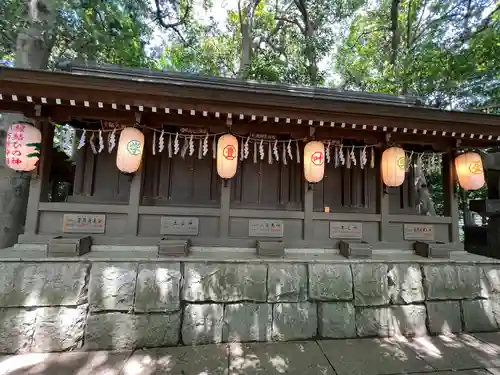 検見川神社の末社・摂社