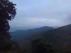 大山阿夫利神社の景色