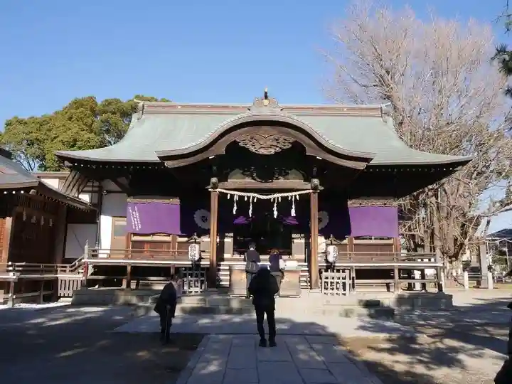 葛飾八幡宮の本殿・本堂