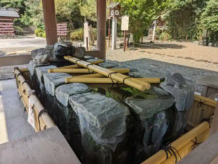 櫻木神社の手水舎