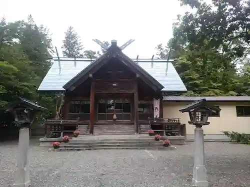 栗沢神社の本殿・本堂