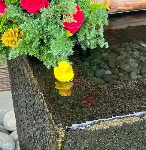 上尾御嶽神社の手水