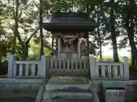 西山神社の本殿・本堂