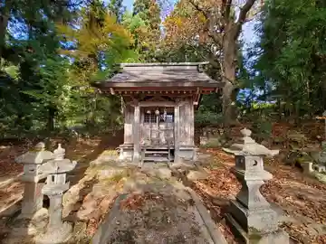 絵馬ヶ沢稲荷大明神の本殿・本堂