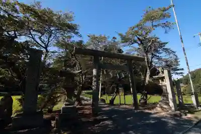 鹿島大神宮の鳥居