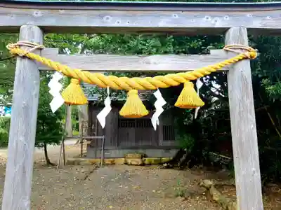 初生衣神社の鳥居