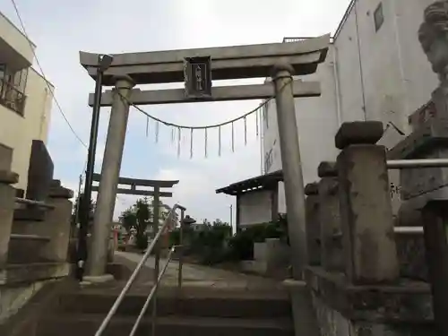 鎌ヶ谷八幡神社の鳥居