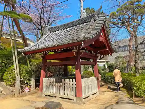 護国寺の手水舎