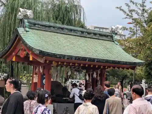 浅草神社の手水舎
