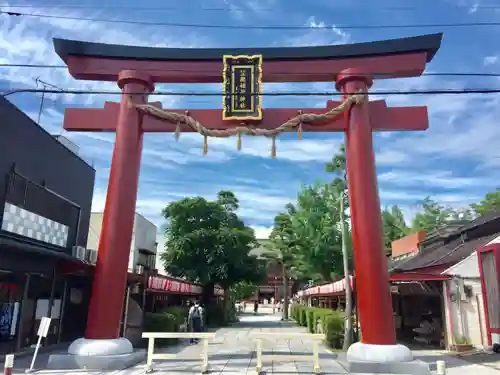 笠間稲荷神社の鳥居