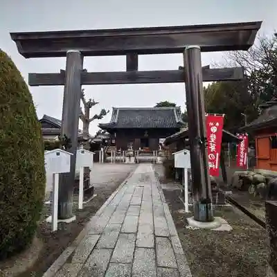業葉神社の鳥居