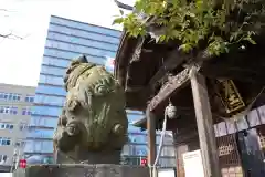 阿邪訶根神社の狛犬