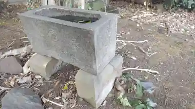 大日如来尊の手水舎